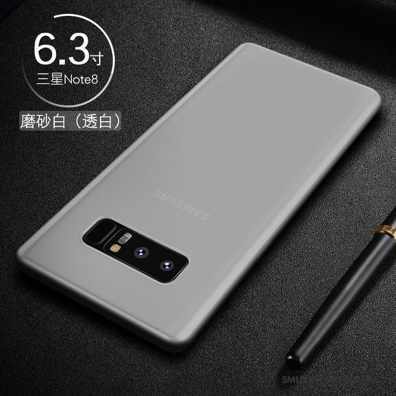 Etui Samsung Galaxy Note 8 Kreativ Tynd Af Personlighed, Cover Samsung Galaxy Note 8 Tasker Anti-fald Rød