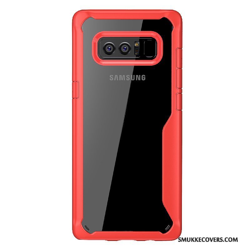 Etui Samsung Galaxy Note 8 Kreativ Tynd Trend, Cover Samsung Galaxy Note 8 Tasker Sort Anti-fald