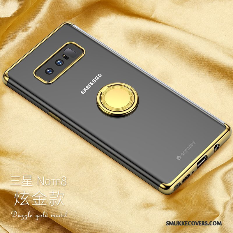 Etui Samsung Galaxy Note 8 Luksus Ny Guld, Cover Samsung Galaxy Note 8 Tasker Anti-fald Sølv