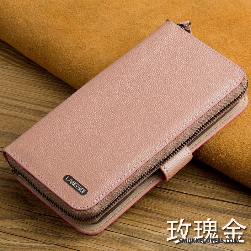 Etui Samsung Galaxy Note 8 Læder Clutch Hængende Ornamenter, Cover Samsung Galaxy Note 8 Tegnebog Telefonanti-fald