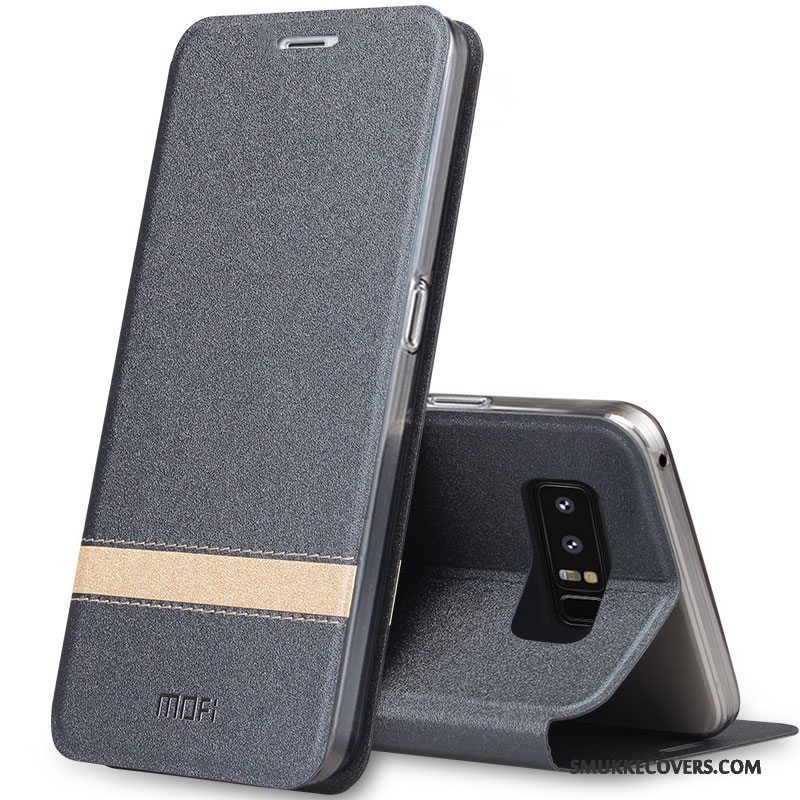 Etui Samsung Galaxy Note 8 Silikone Anti-fald Trend, Cover Samsung Galaxy Note 8 Blød Telefonguld