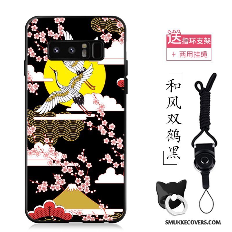 Etui Samsung Galaxy Note 8 Silikone Ny Telefon, Cover Samsung Galaxy Note 8 Blød Traner Anti-fald