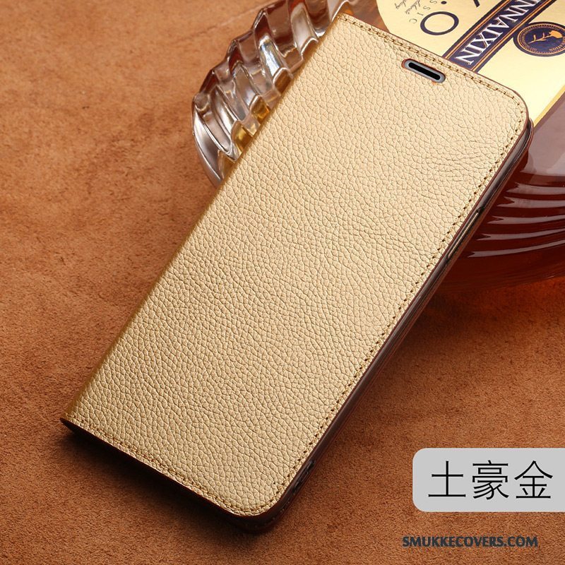 Etui Samsung Galaxy Note 8 Tasker Af Personlighed Guld, Cover Samsung Galaxy Note 8 Læder Anti-fald Ny