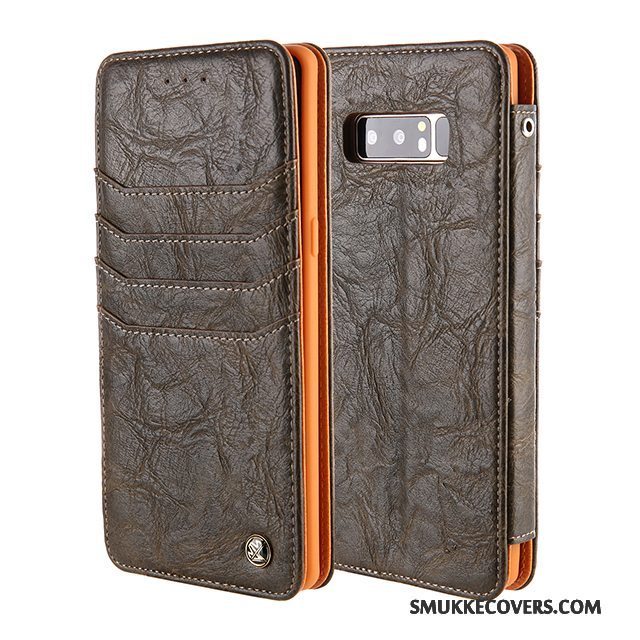 Etui Samsung Galaxy Note 8 Tasker Anti-fald Telefon, Cover Samsung Galaxy Note 8 Silikone