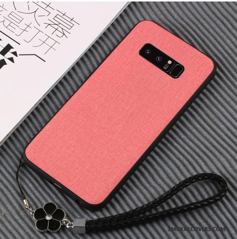 Etui Samsung Galaxy Note 8 Tasker Grøn Telefon, Cover Samsung Galaxy Note 8 Blød