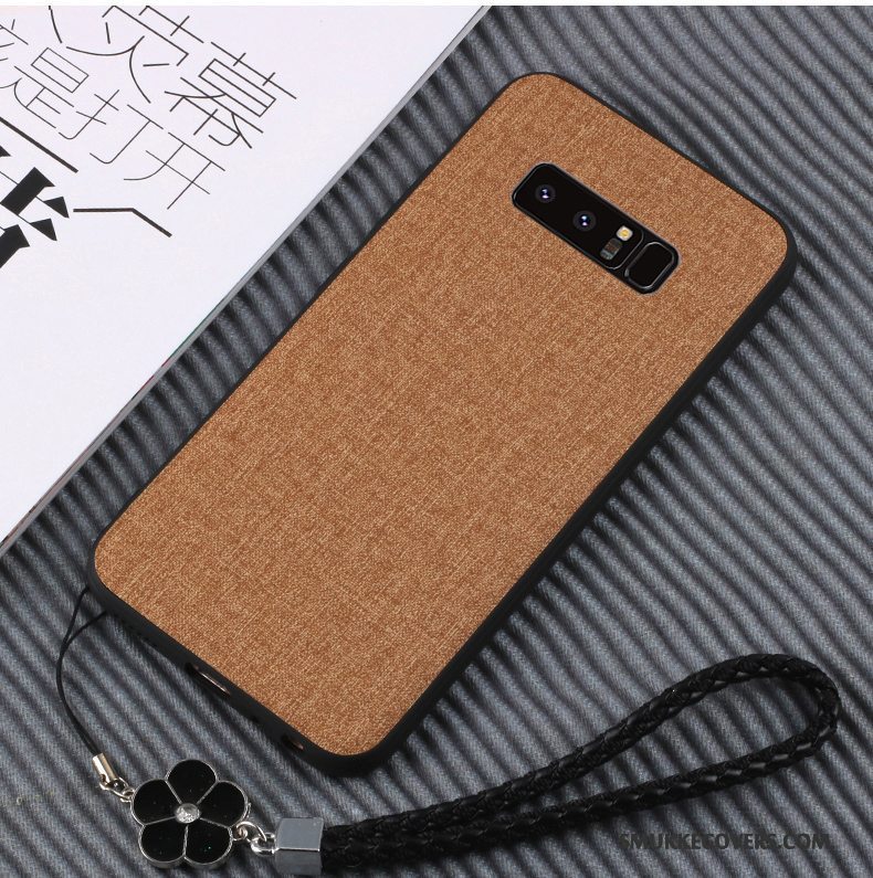 Etui Samsung Galaxy Note 8 Tasker Grøn Telefon, Cover Samsung Galaxy Note 8 Blød