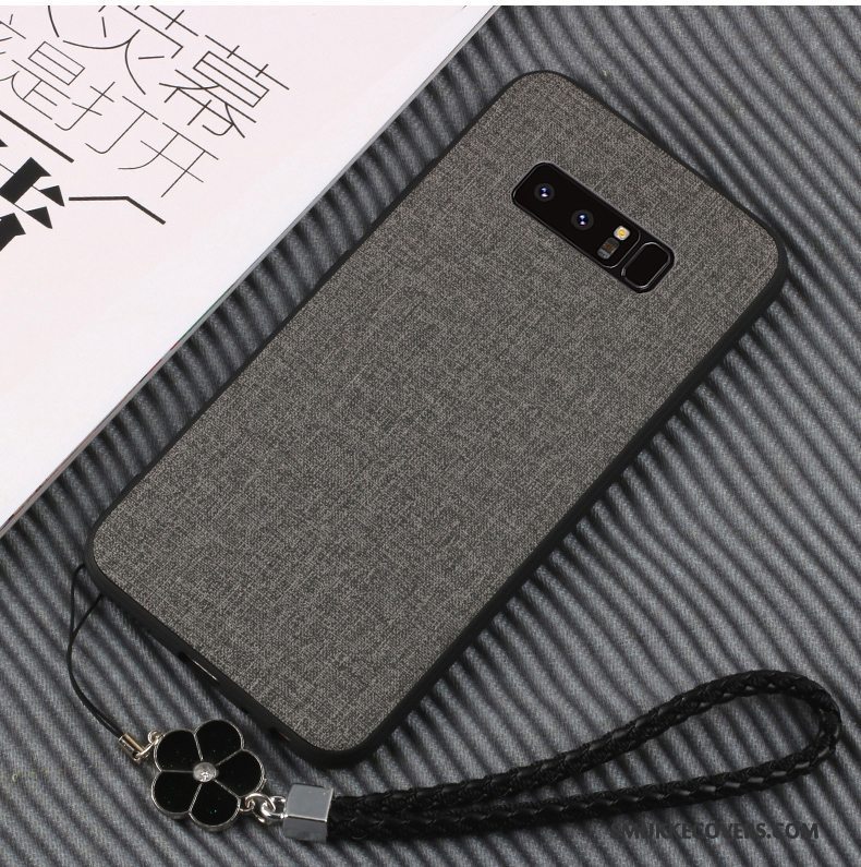 Etui Samsung Galaxy Note 8 Tasker Grøn Telefon, Cover Samsung Galaxy Note 8 Blød