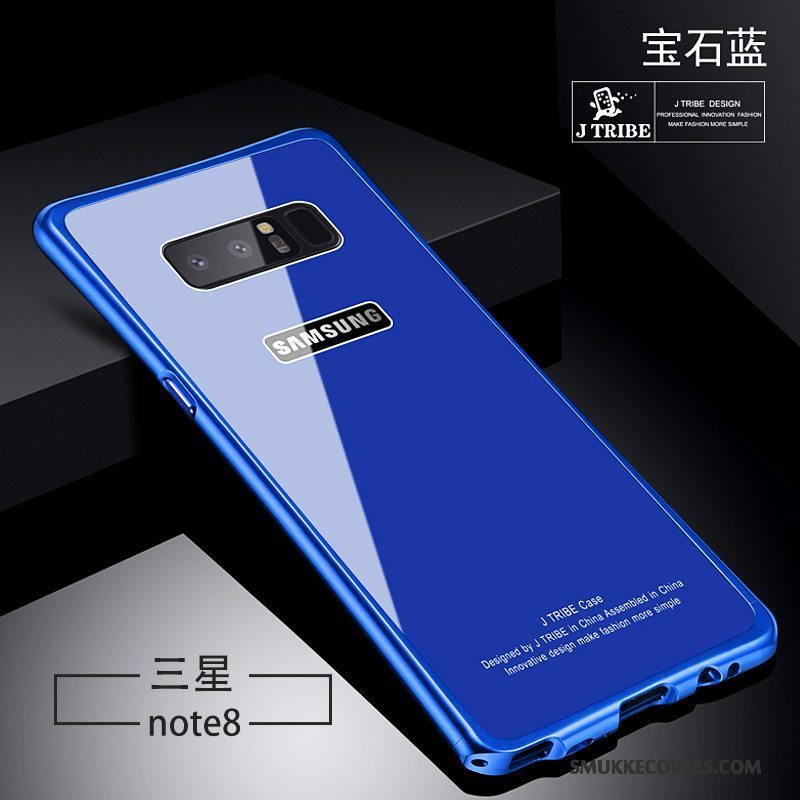 Etui Samsung Galaxy Note 8 Tasker Telefonhård, Cover Samsung Galaxy Note 8 Beskyttelse Af Personlighed Glas