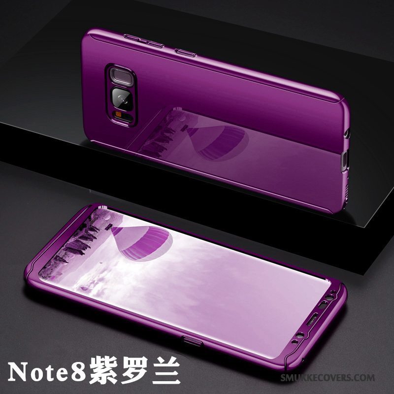 Etui Samsung Galaxy Note 8 Tasker Trend Anti-fald, Cover Samsung Galaxy Note 8 Kreativ Telefonlyserød