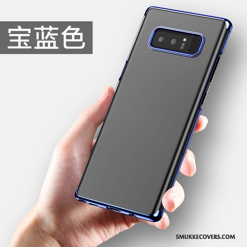 Etui Samsung Galaxy Note 8 Tasker Tynd Blå, Cover Samsung Galaxy Note 8 Beskyttelse Hård Trend