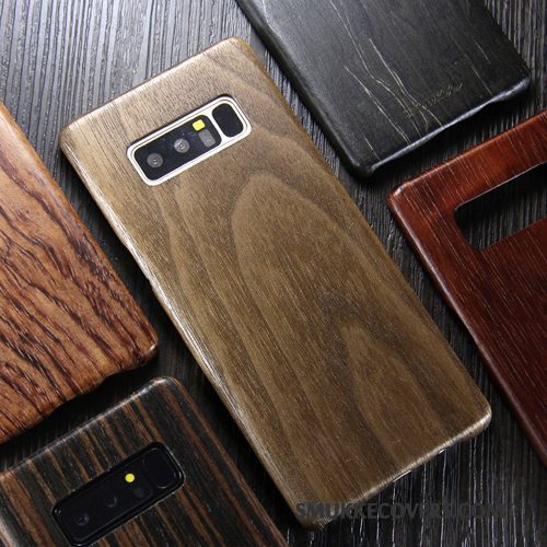 Etui Samsung Galaxy Note 8 Træ Trendy Tynd, Cover Samsung Galaxy Note 8 Massivt Træ Træ Telefon