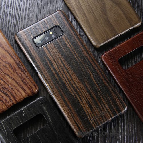 Etui Samsung Galaxy Note 8 Træ Trendy Tynd, Cover Samsung Galaxy Note 8 Massivt Træ Træ Telefon