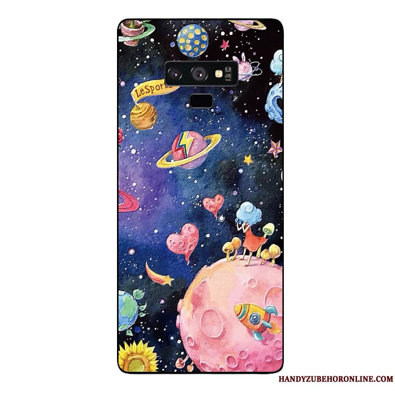 Etui Samsung Galaxy Note 9 Beskyttelse Af Personlighed Telefon, Cover Samsung Galaxy Note 9 Relief Baby Stjerneklar