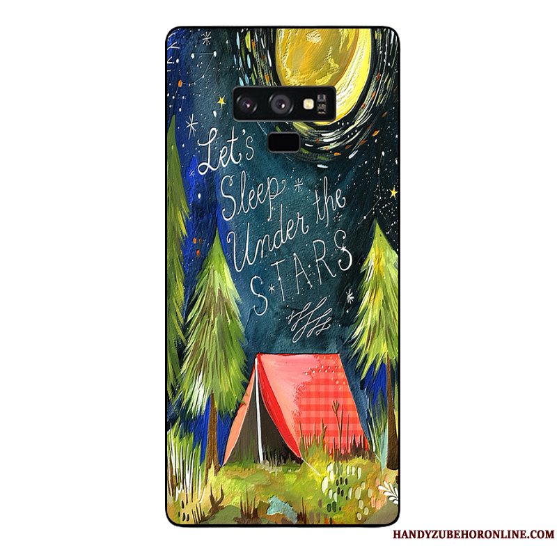 Etui Samsung Galaxy Note 9 Beskyttelse Af Personlighed Telefon, Cover Samsung Galaxy Note 9 Relief Baby Stjerneklar