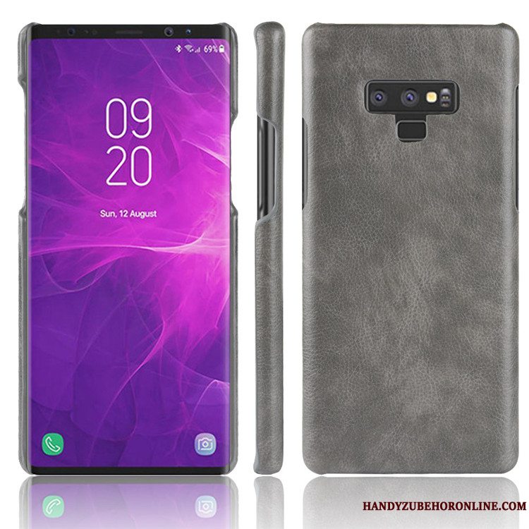 Etui Samsung Galaxy Note 9 Beskyttelse Anti-fald Mønster, Cover Samsung Galaxy Note 9 Læder Hård Telefon