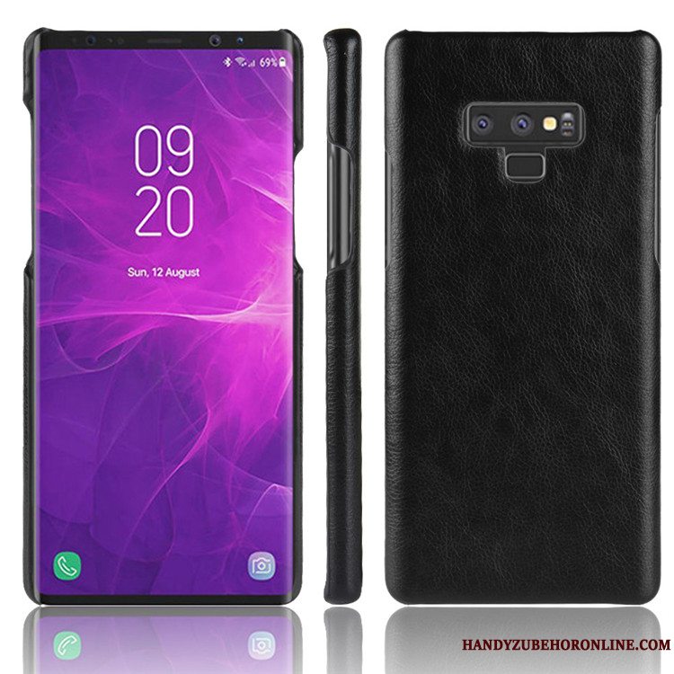 Etui Samsung Galaxy Note 9 Beskyttelse Anti-fald Mønster, Cover Samsung Galaxy Note 9 Læder Hård Telefon