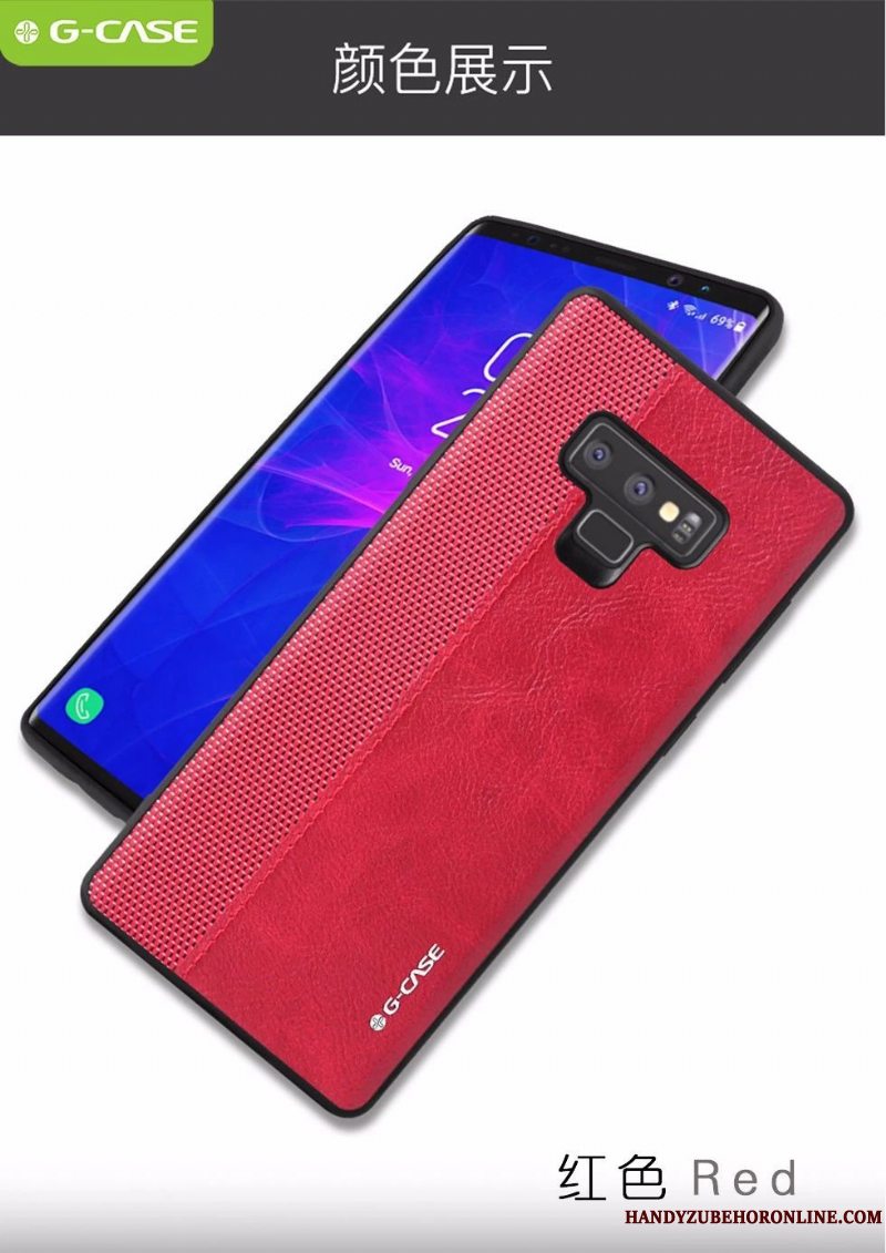 Etui Samsung Galaxy Note 9 Beskyttelse Telefonrød, Cover Samsung Galaxy Note 9