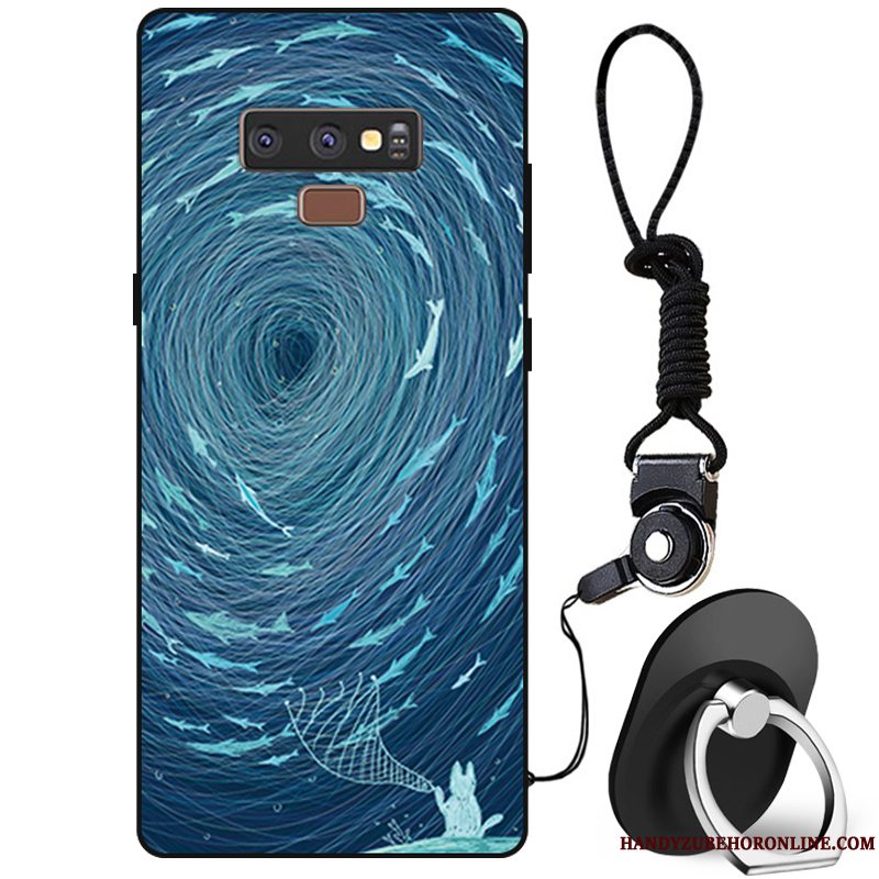 Etui Samsung Galaxy Note 9 Beskyttelse Telefonrød, Cover Samsung Galaxy Note 9 Blød Simple Anti-fald