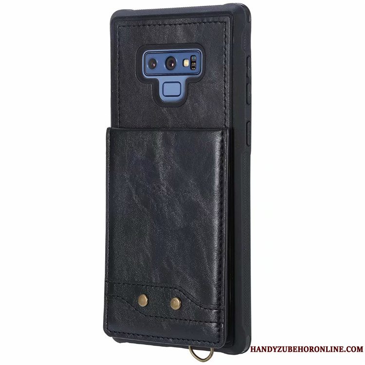 Etui Samsung Galaxy Note 9 Blød Kort Telefon, Cover Samsung Galaxy Note 9 Tasker Gul Hængende Ornamenter