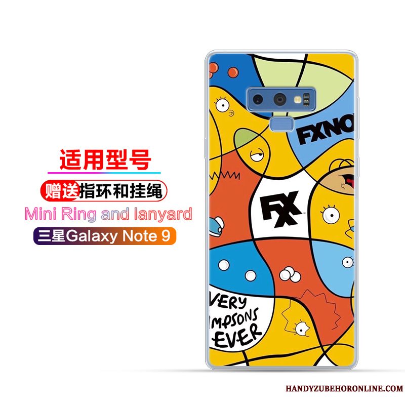 Etui Samsung Galaxy Note 9 Blød Telefonanti-fald, Cover Samsung Galaxy Note 9 Cartoon Trend