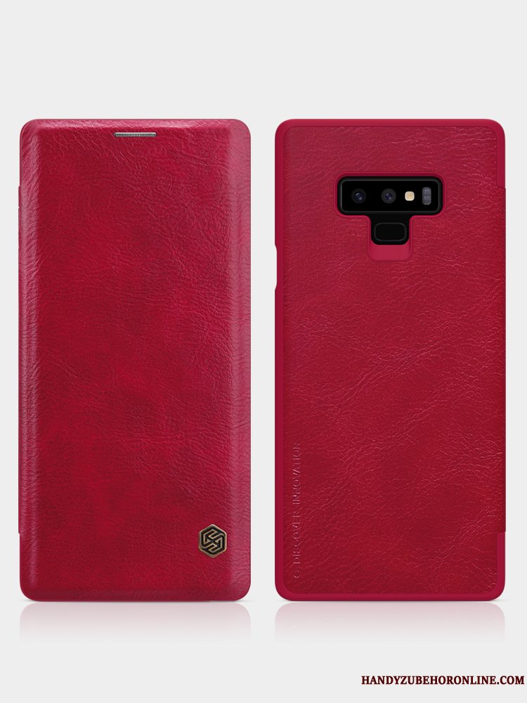 Etui Samsung Galaxy Note 9 Folio Mesh Business, Cover Samsung Galaxy Note 9 Læder Telefon