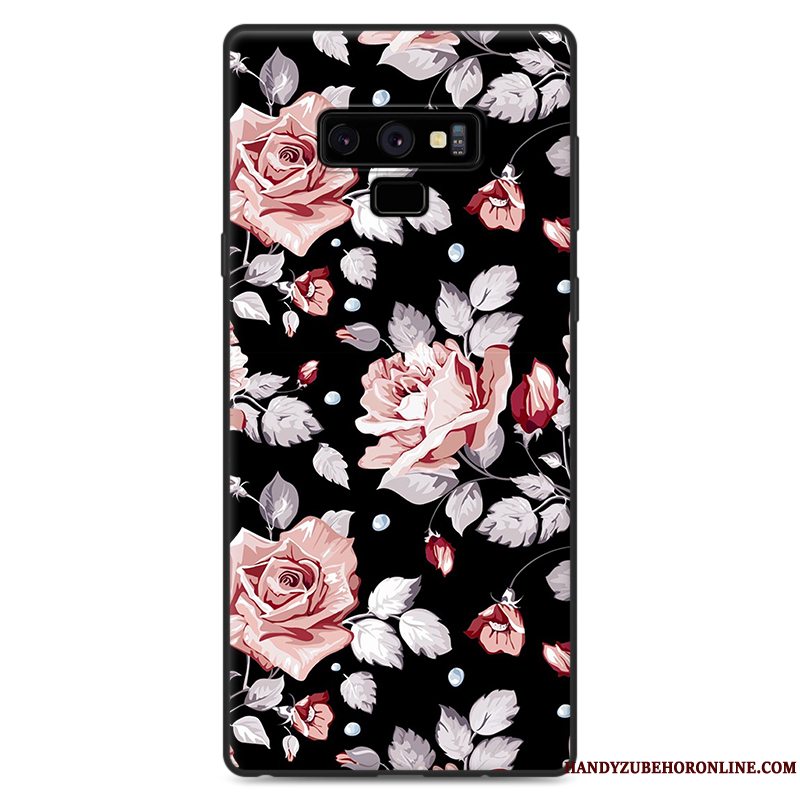 Etui Samsung Galaxy Note 9 Kreativ Lilla Telefon, Cover Samsung Galaxy Note 9 Beskyttelse Af Personlighed Ny