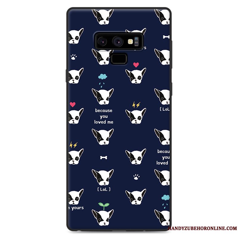 Etui Samsung Galaxy Note 9 Kreativ Lilla Telefon, Cover Samsung Galaxy Note 9 Beskyttelse Af Personlighed Ny