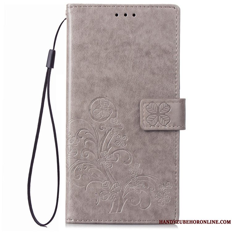 Etui Samsung Galaxy Note 9 Læder Telefonmagnetisk, Cover Samsung Galaxy Note 9 Support Kort Rød