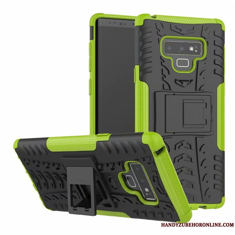 Etui Samsung Galaxy Note 9 Support Rød Mønster, Cover Samsung Galaxy Note 9 Beskyttelse Anti-fald Af Personlighed