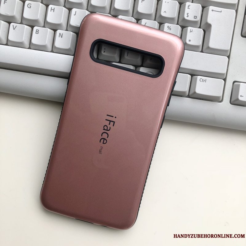 Etui Samsung Galaxy S10 5g Anti-fald Telefon, Cover Samsung Galaxy S10 5g Hård Grøn