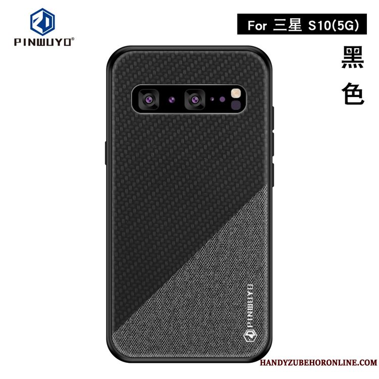 Etui Samsung Galaxy S10 5g Anti-fald Telefon, Cover Samsung Galaxy S10 5g Klud Mønster