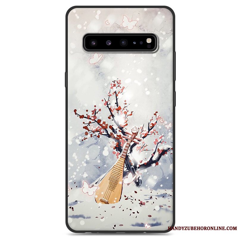 Etui Samsung Galaxy S10 5g Beskyttelse Hvid Vind, Cover Samsung Galaxy S10 5g Telefon