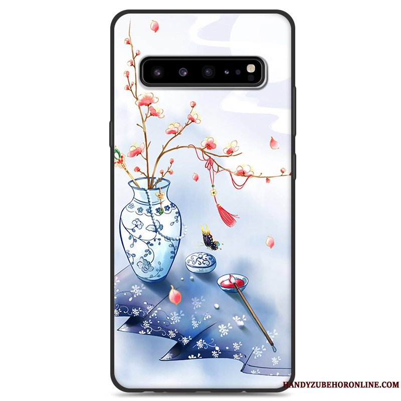 Etui Samsung Galaxy S10 5g Beskyttelse Hvid Vind, Cover Samsung Galaxy S10 5g Telefon