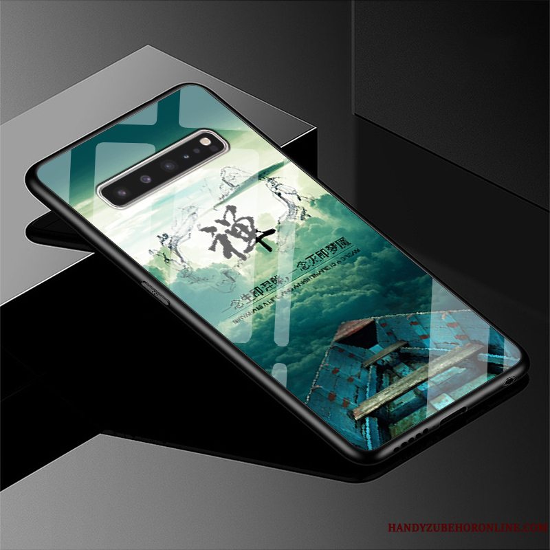 Etui Samsung Galaxy S10 5g Beskyttelse Hård Telefon, Cover Samsung Galaxy S10 5g Scenery Hvid