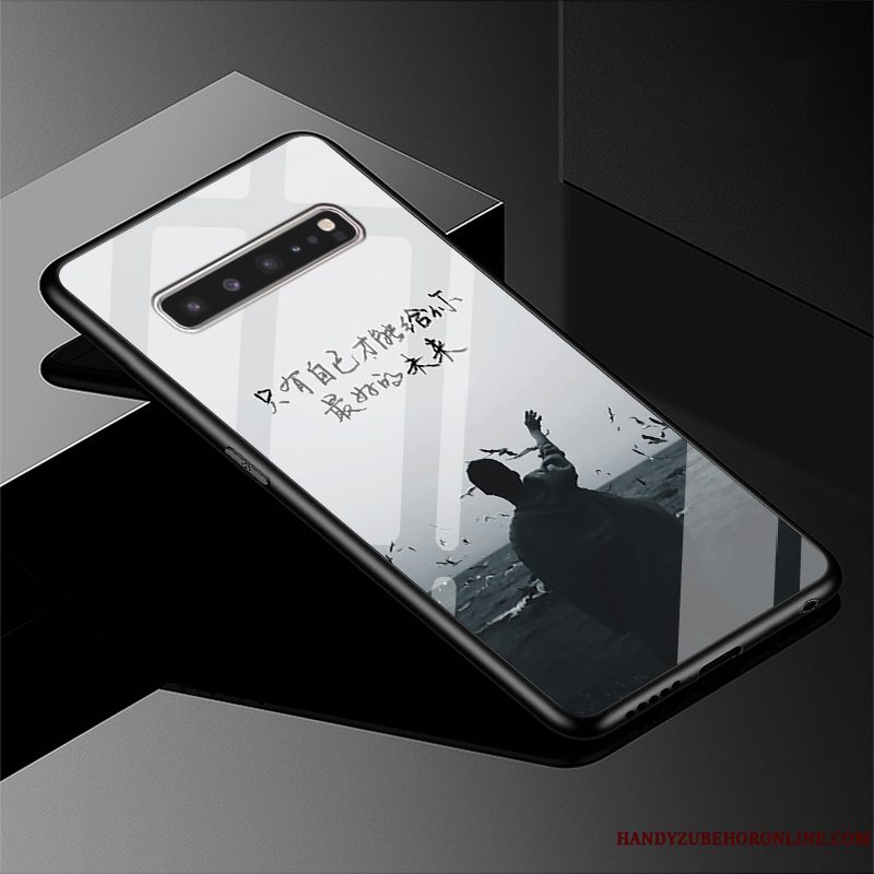 Etui Samsung Galaxy S10 5g Beskyttelse Hård Telefon, Cover Samsung Galaxy S10 5g Scenery Hvid