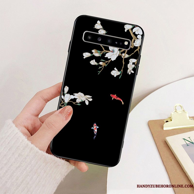 Etui Samsung Galaxy S10 5g Beskyttelse Simple Kunst, Cover Samsung Galaxy S10 5g Tasker Telefonkinesisk Stil