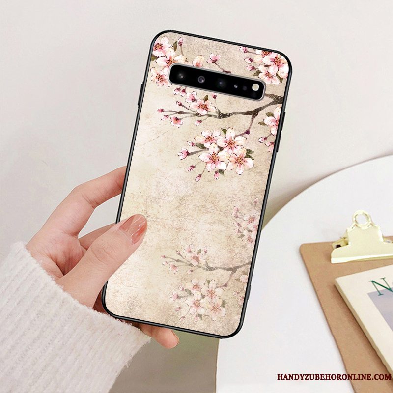 Etui Samsung Galaxy S10 5g Beskyttelse Simple Kunst, Cover Samsung Galaxy S10 5g Tasker Telefonkinesisk Stil