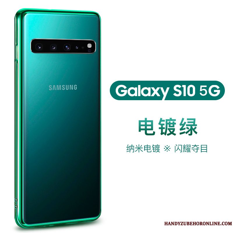 Etui Samsung Galaxy S10 5g Blød Af Personlighed Telefon, Cover Samsung Galaxy S10 5g Kreativ Anti-fald Gennemsigtig