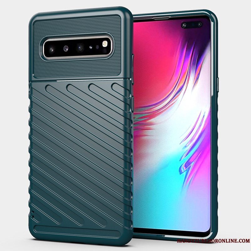 Etui Samsung Galaxy S10 5g Blød Sort Telefon, Cover Samsung Galaxy S10 5g