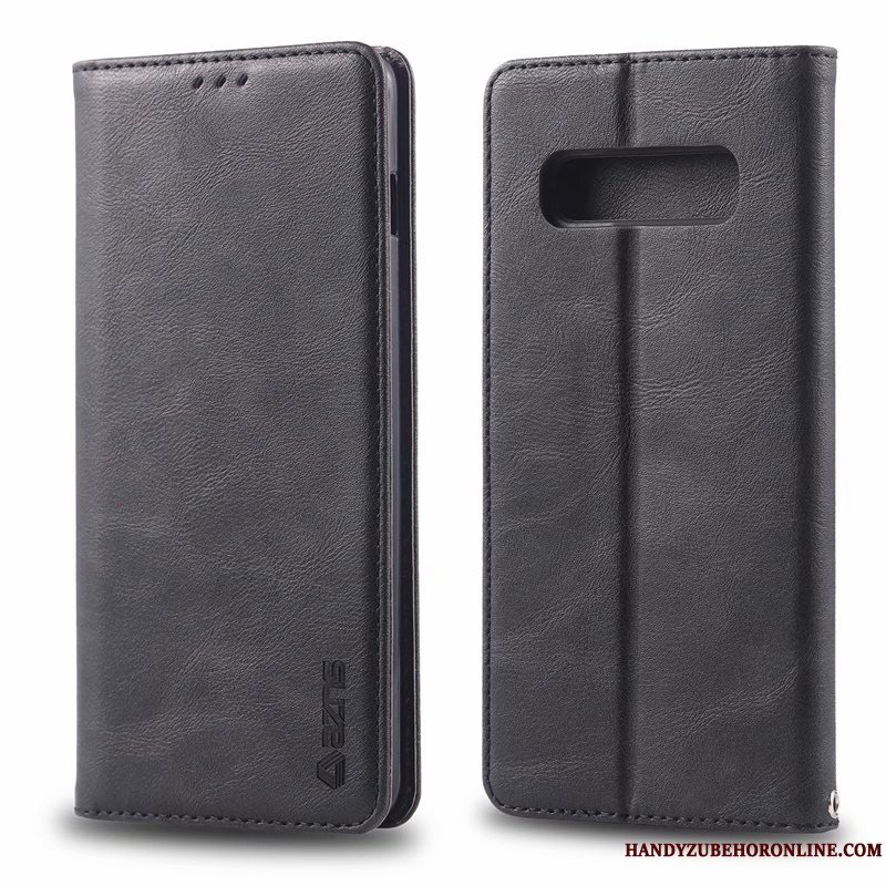 Etui Samsung Galaxy S10 5g Læder Business High End, Cover Samsung Galaxy S10 5g Beskyttelse Elegante Kort