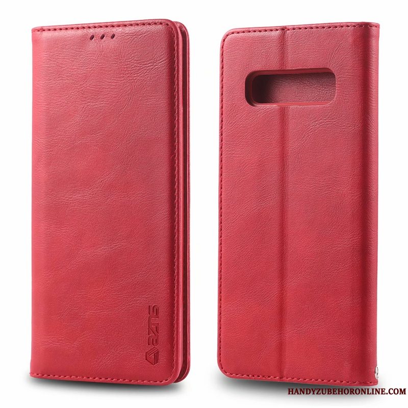 Etui Samsung Galaxy S10 5g Læder Business High End, Cover Samsung Galaxy S10 5g Beskyttelse Elegante Kort