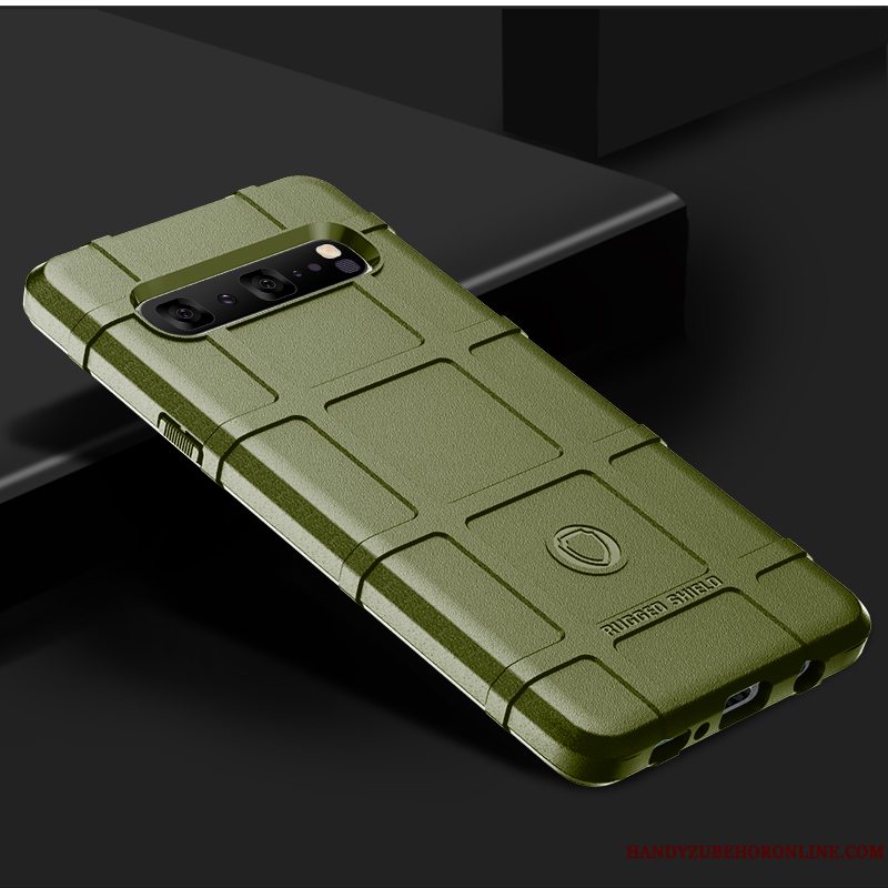 Etui Samsung Galaxy S10 5g Silikone Mønster Anti-fald, Cover Samsung Galaxy S10 5g Beskyttelse Nubuck Telefon