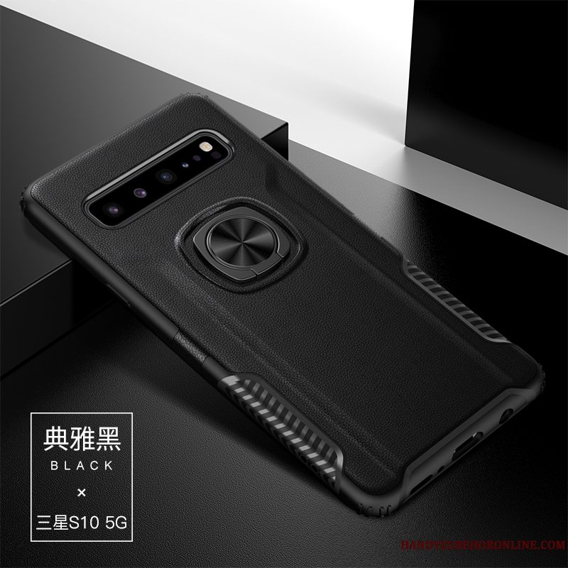 Etui Samsung Galaxy S10 5g Tasker Magnetisk Anti-fald, Cover Samsung Galaxy S10 5g Blød Trend Telefon