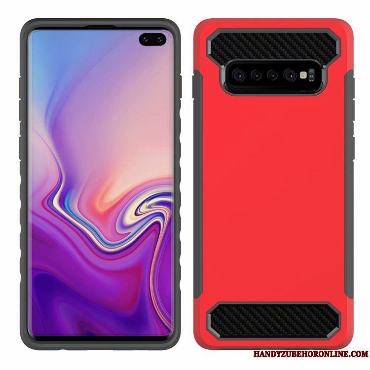 Etui Samsung Galaxy S10 Anti-fald Business, Cover Samsung Galaxy S10 Fiber Telefon