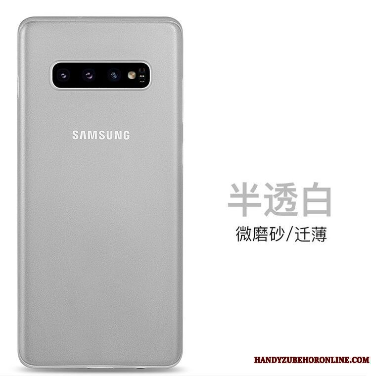 Etui Samsung Galaxy S10 Beskyttelse Af Personlighed Anti-fald, Cover Samsung Galaxy S10 Blød Gennemsigtig Tynd