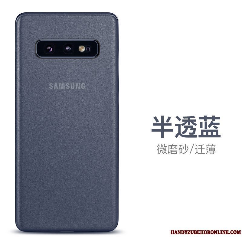 Etui Samsung Galaxy S10 Beskyttelse Af Personlighed Anti-fald, Cover Samsung Galaxy S10 Blød Gennemsigtig Tynd