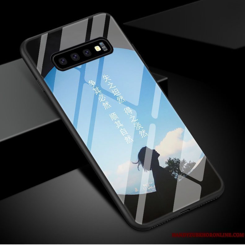 Etui Samsung Galaxy S10 Beskyttelse Elegante Lille Sektion, Cover Samsung Galaxy S10 Kunst Frisk