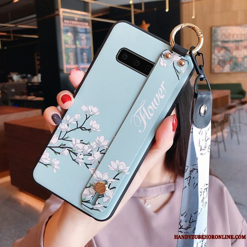 Etui Samsung Galaxy S10 Beskyttelse Ny Blå, Cover Samsung Galaxy S10 Kreativ Tynd Anti-fald