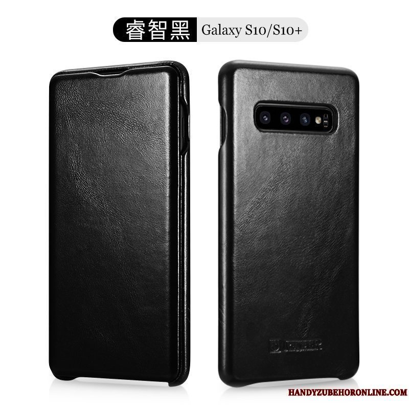 Etui Samsung Galaxy S10+ Beskyttelse Rød Trend, Cover Samsung Galaxy S10+ Tasker Telefonhigh End