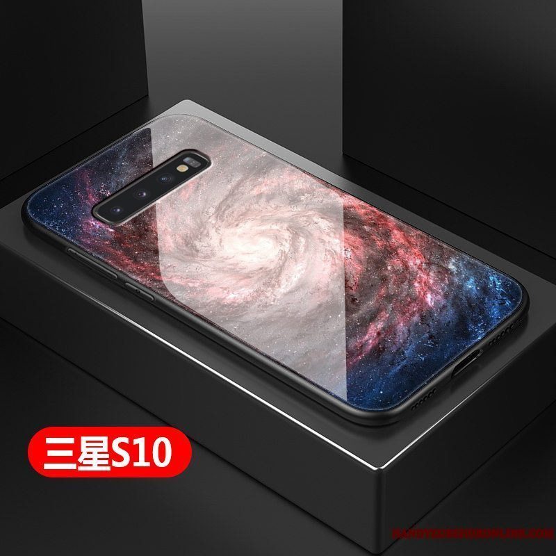 Etui Samsung Galaxy S10 Beskyttelse Simple Trendy, Cover Samsung Galaxy S10 Tasker Stjerneklar Hård